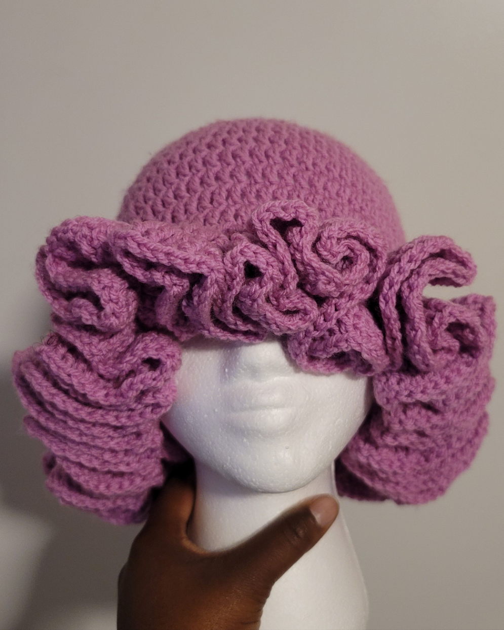 Ruffle bucket hats