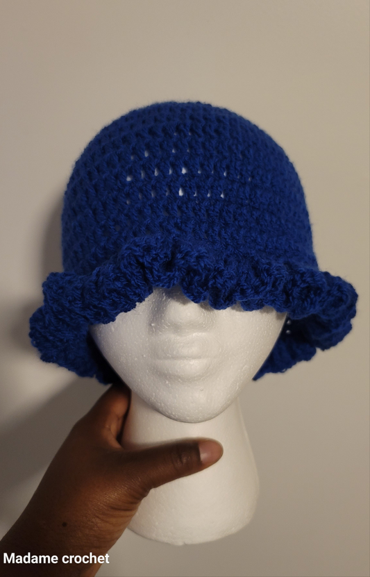 Short Ruffle bucket Hats